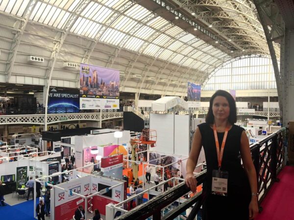 Jo Peasland attends the London Build Expo 2019