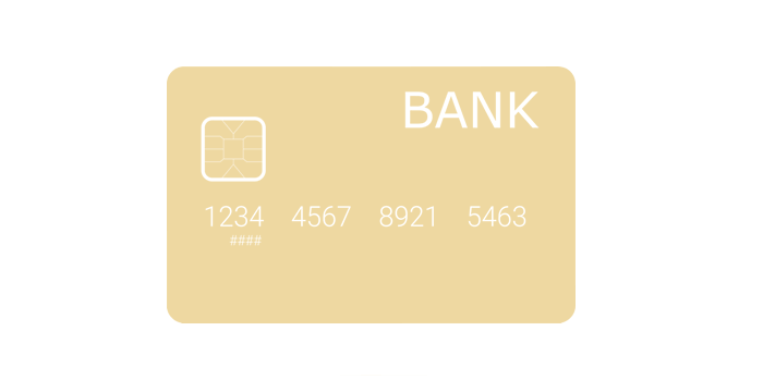 Gold coloured bank card. Payment processing, merchant acquiring, payment gateway, retail, fashion, high street, store, shop